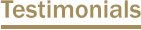 Testimonials